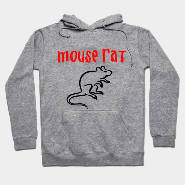 Mouse Rat Hoodie by nurmasruroh